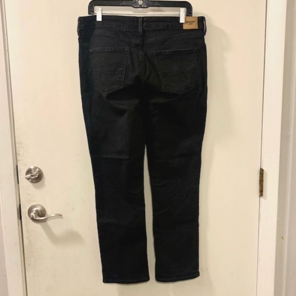 DENIZEN From Levi’s Womens 14M 32x30 Black Mid Rise Slim Stretch Jeans - Picture 4 of 10